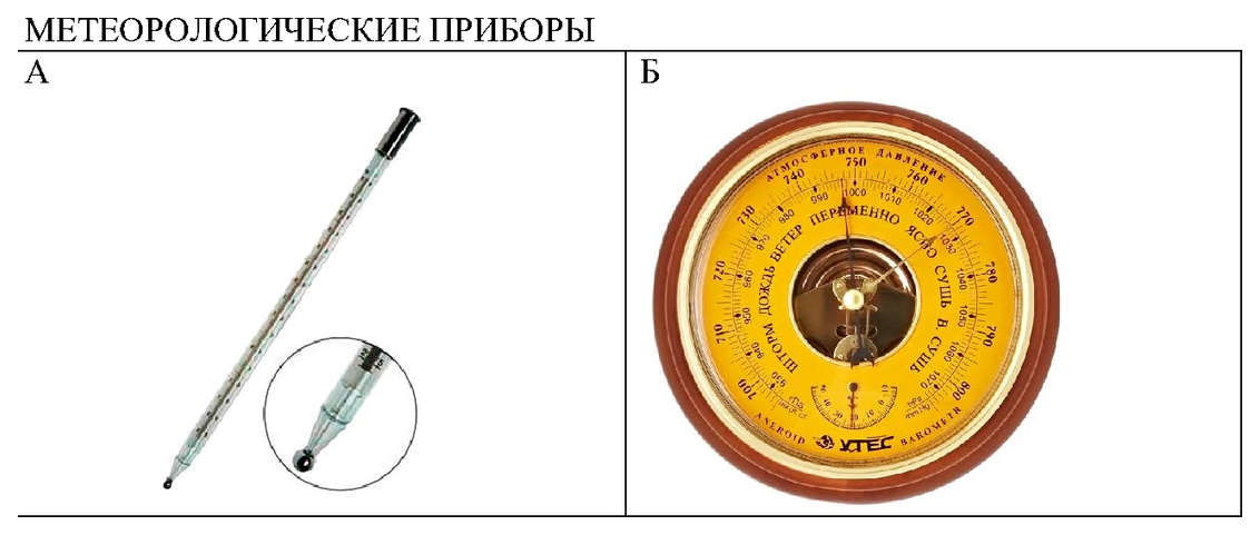 Таблица и изображения для сопоставления из официального задания